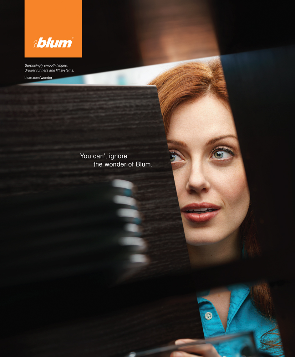BLUM Kitchen Hardware Ad Campaign