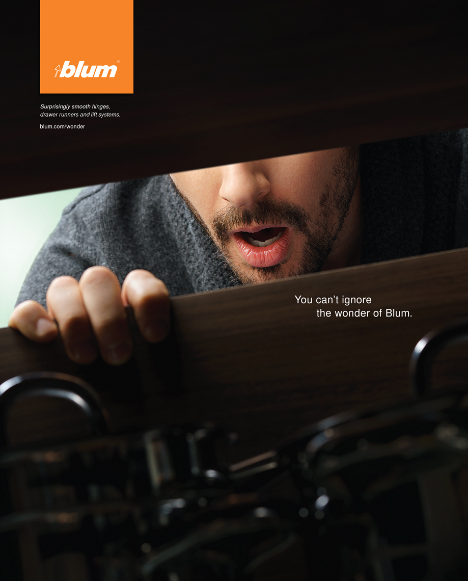 BLUM Kitchen Hardware Ad Campaign