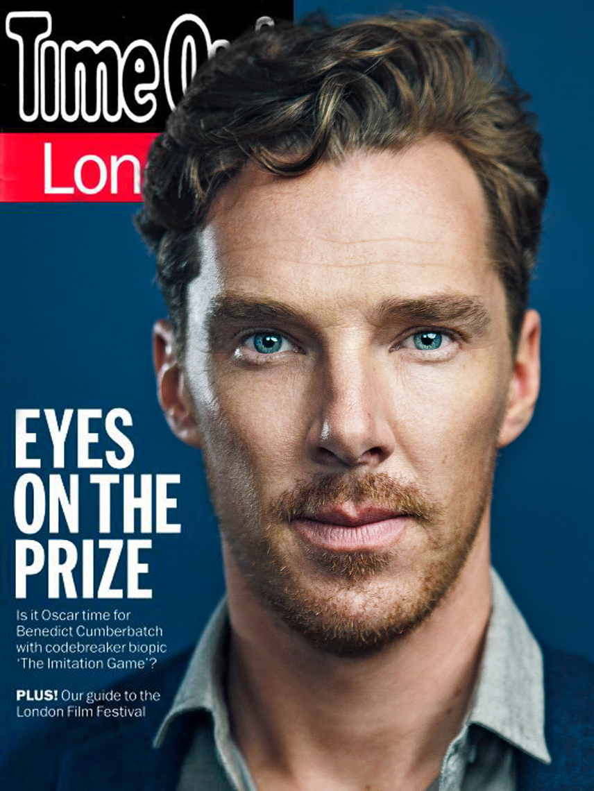 Benedict Cumberbatch on the cover of Time Out London