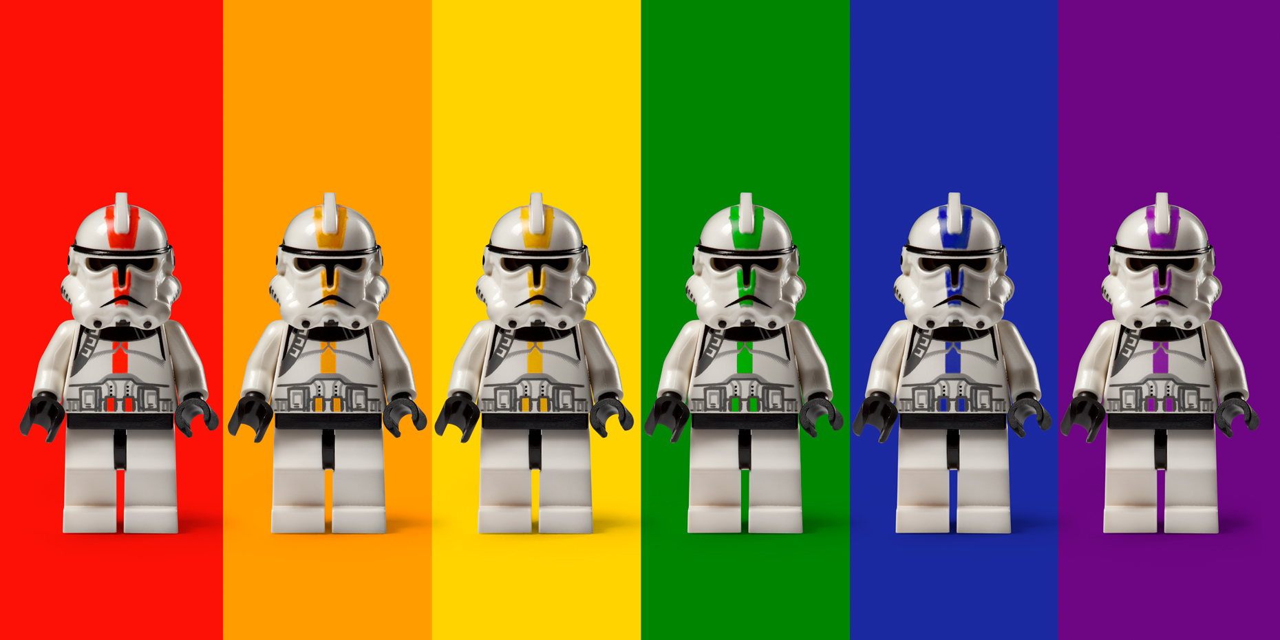 Lego Wars "Rainbow Coalition"