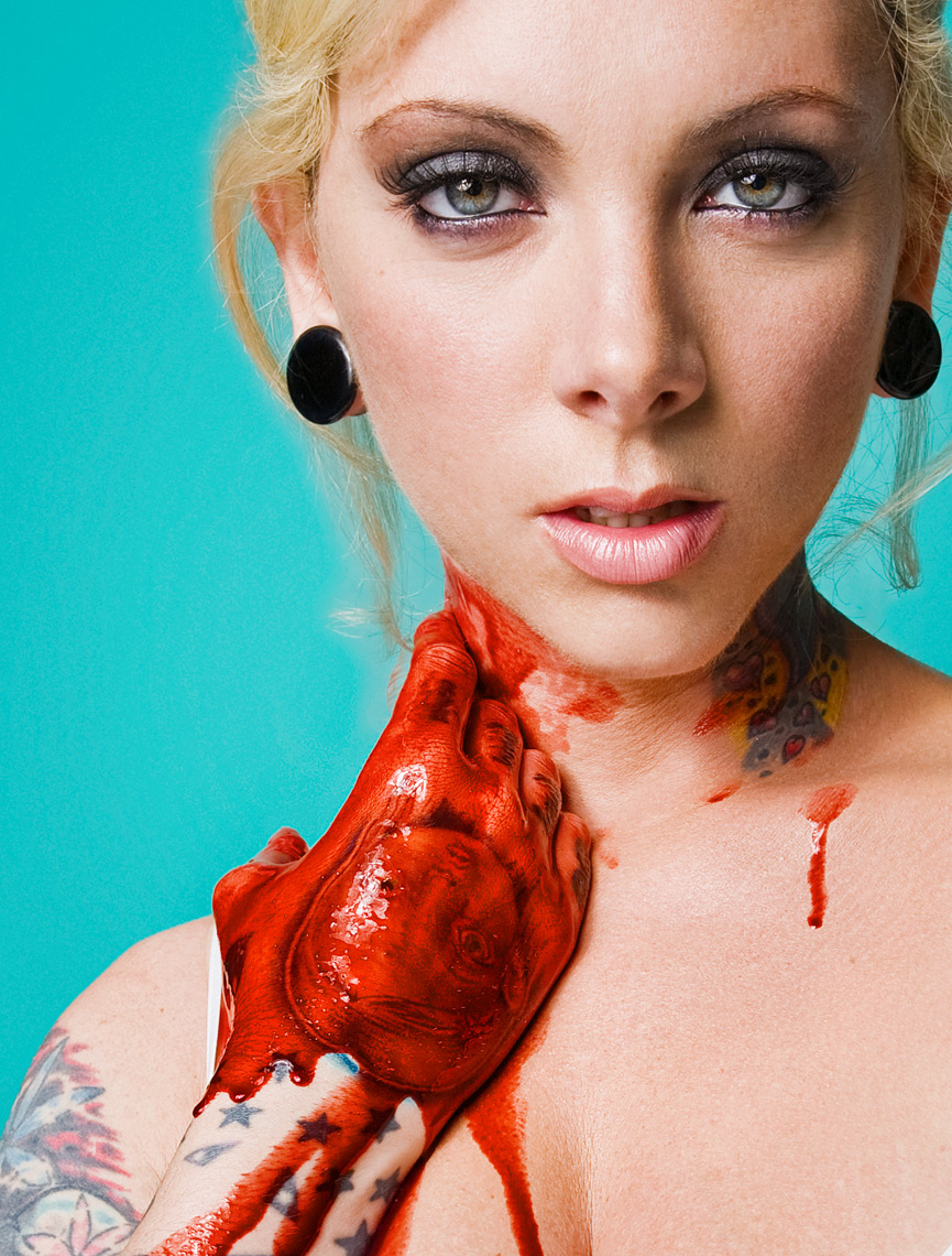Maria Brink from In This Moment