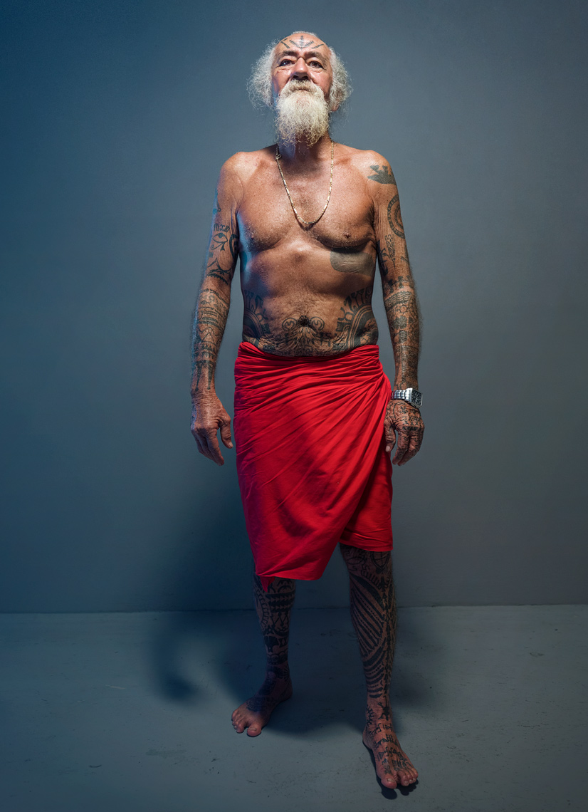 Tahiti Polynesian Tattoo Portraits