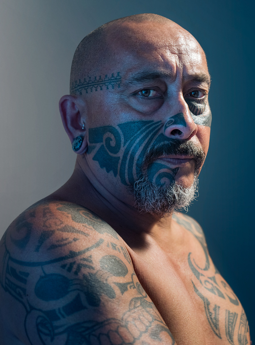Tahiti Polynesian Tattoo Portraits