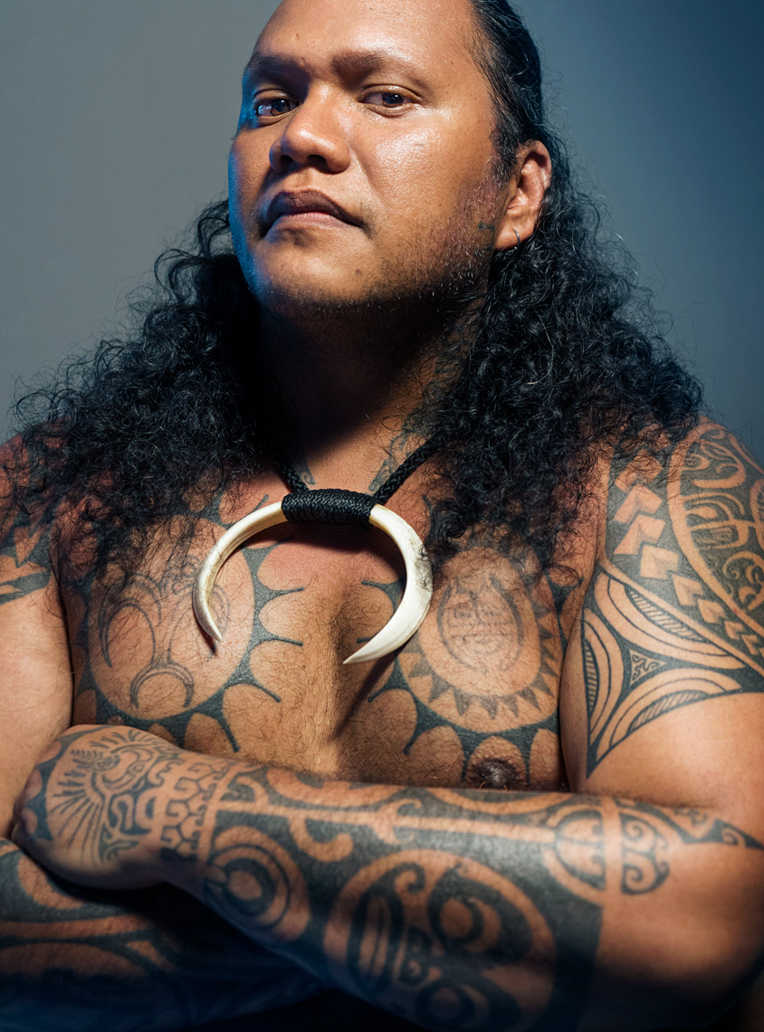 Tahiti Polynesian Tattoo Portraits