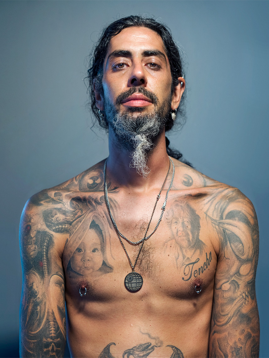 Tahiti Polynesian Tattoo Portraits