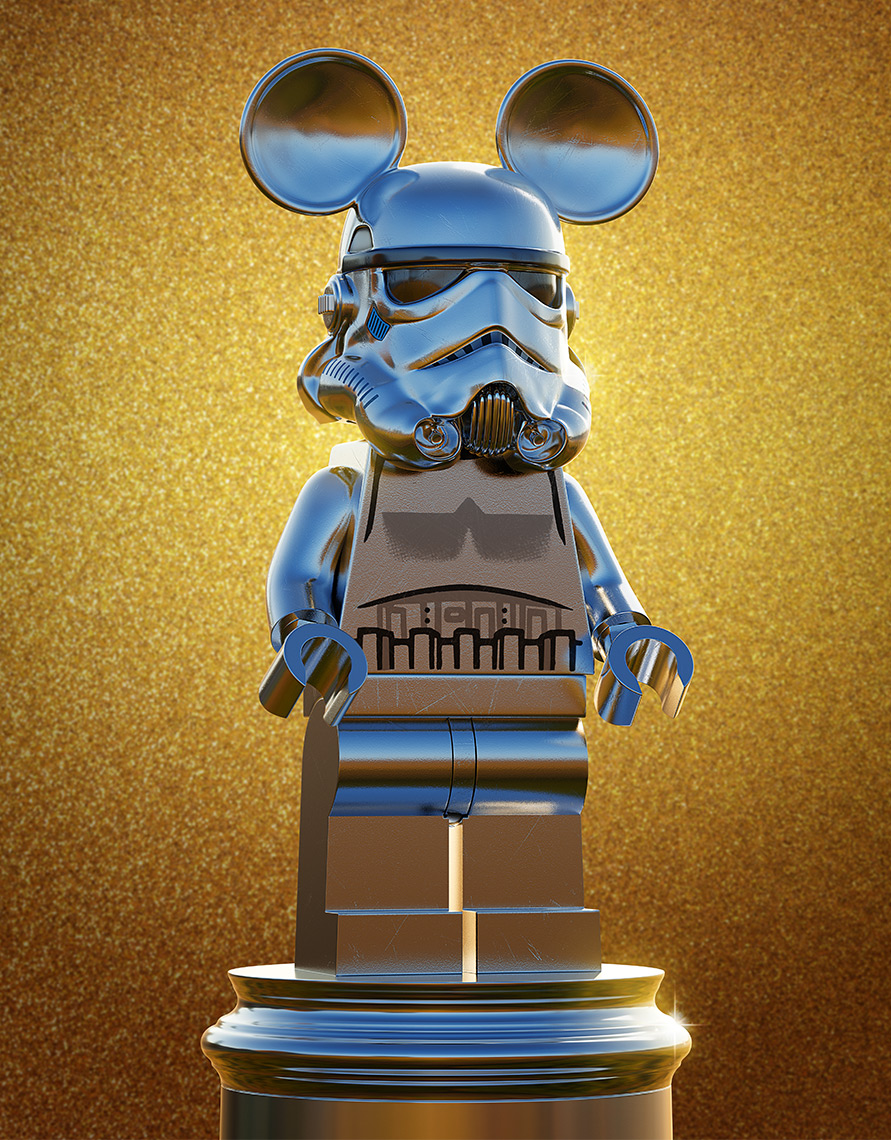 Lego Wars "Mouse Trooper" CGI